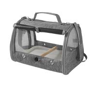 Baoblaze Cage Transport pour Oiseaux avec perchoir Debout pour Conures et perruches