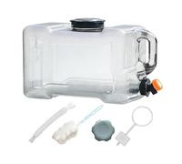 Baoblaze Camping Récipient d'eau Portable avec Robinet Amovible Bidon Réutilisable Réservoir Hydratation Seau Étanche en PC Adapté pour Camping Ran, 19l