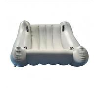 Baoblaze Canapé Gonflable Enfant Fauteuil Relax Sofa PVC Robuste à Chambres d'air Segmentées Siège et Dossier Texturés Poignées pour Déplacer Facilement Adapté, 106 106 116, Color to 1