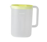 Baoblaze Carafe à Boissons Verseuse Eau Pichet Grande Cruche Poignée Couvercle Étanche pour Préparer Thé Jus Lait Adapté Famille Bureau Réception, Vert