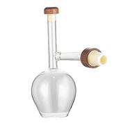 Baoblaze Carafe en Verre Transparente Portable avec Bouchon et aérateur, idéale pour Les banquets, Mariages et, Lisse
