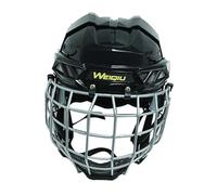 Baoblaze Casque de Hockey sur Glace, équipement de Hockey Professionnel réglable, Casque de Patinage sur Glace pour l'entraînement, Le Match, L