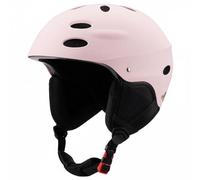 Baoblaze Casque de Protection Adulte Ski Snowboard Demi-Coque Intérieur Doux Ajustable Shell Résistant Ventilation Convient pour Les Balades Loisirs Plein Air, Rose Clair, S 51-54 CM