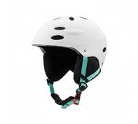 Baoblaze Casque de Protection Adulte Ski Snowboard Demi-Coque Intérieur Doux Ajustable Shell Résistant Ventilation Convient pour Les Balades Loisirs Plein Air, Blanc, L 59-61 CM