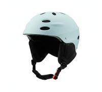 Baoblaze Casque de Protection Adulte Ski Snowboard Demi-Coque Intérieur Doux Ajustable Shell Résistant Ventilation Convient pour Les Balades Loisirs Plein Air, Bleu Clair, L【59-61CM】