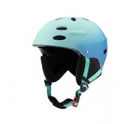 Baoblaze Casque de Protection Adulte Ski Snowboard Demi-Coque Intérieur Doux Ajustable Shell Résistant Ventilation Convient pour Les Balades Loisirs Plein Air, Dégradé Bleu, M【55-58CM】