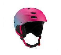 Baoblaze Casque de Protection Adulte Ski Snowboard Demi-Coque Intérieur Doux Ajustable Shell Résistant Ventilation Convient pour Les Balades Loisirs Plein Air, Dégradé Violet, L 59-61 CM