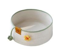 Baoblaze Cat Scratcher Lit, Protecteur de Meubles tissés à la Main, Panier de Couchage, nid de Chaton pour Chat intérieur Petit Animal de Compagnie Lapins, 40 Cm X 14 Cm