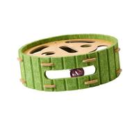 Baoblaze Cat Scratcher Toy Scratch Pad Meubles Meubles Protecteur Multifinectional Cat Scratch Board Kitten Lounge for Clawing Playing, Rond