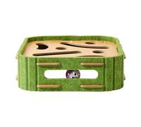 Baoblaze Cat Scratcher Toy Scratch Pad Meubles Meubles Protecteur Multifinectional Cat Scratch Board Kitten Lounge for Clawing Playing, CarrÉ