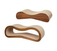 Baoblaze Cat Scrather Cardboard Lounge Lounge Meubles Protecteur Réversible Sofa Couch Cat Scratch Pad pour Jouer à la Griffe, S