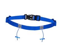 Baoblaze Ceinture de Triathlon Ceinture Porte-numéro Réfléchissante Attache Rapide Boucles Gel Ajustable Nylon Souple Convient pour Running Cyclisme Compétitio, Bleu