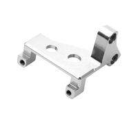 Baoblaze Centre Différentiel Blocage Boîte Engrenages Accessoire Servo Support Métal Compatibilité Pièces Télécommandées pour Modèle Voiture Applicable M, Argent
