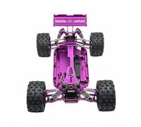 Baoblaze Châssis Rc Voiture Cadre Base Plateforme Fondation Prête à l'emploi en Métal avec Différentiels pour Conduite Souple Hors Route Empattement 230mm, Violet
