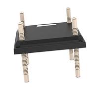 Baoblaze Chauffage pour Poussin Base Chauffante Thermostat Plaque Stabilisée Surface Chauffante Adaptée à Élevage Agricole et Maintien Température Anim, 15W Noir