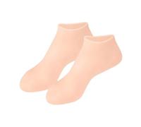 Baoblaze Chaussettes En Silicone pour Le Spa avec Protection Au Niveau Du Talon, Couleur de la peau