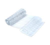 Baoblaze Clapet de Porte pour Chien Rideau PVC Trappe Batteuse Découpe Ajustable Isolation Efficace Nettoyage Rapide Convient Aux Animaux Maison Intérieur, Blanc Antiadhésif