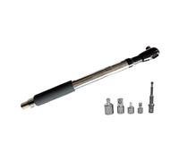 Baoblaze Clé à Cliquet Offset Extension Wrench Rallonge Pneumatique Mécanique Acier Chrome Vanadium Poignée Antidérapante pour Ateliers Garages Réparations Pro, avec Adaptateur