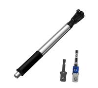 Baoblaze Clé à rallonge décalée de 1/2 po avec Deux adaptateurs pour Briques électriques, clé à cliquet Multi-usages Robuste pour plomberie de Bricolage