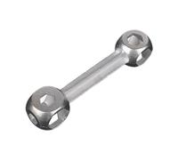 Baoblaze Clé à Trous hexagonaux pour vélo, Outil Multifonction de réparation en Forme d'os de Chien en Plein air, Usage Domestique, Sport, vélo de Montagne,