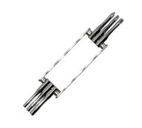 Baoblaze Clé Pliable avec Tournevis à Embouts Multiples et Construction Pivotante en Acier pour Assemblage et Petits Travaux Dépannage