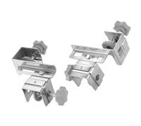 Baoblaze Clip Fixation pour Tiroir en Acier Inoxydable Renforcé avec Fonction Serrage et Maintien pour Panneaux 10 à 30 Mm Adapté aux Travaux D Assemblage Placards et Cuisines pour Artisans