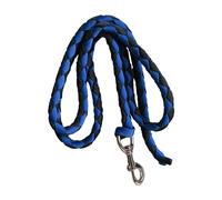 Baoblaze Corde Équestre Corde de Traction Corde de Laisse Corde de Dressage PP Facile à Tenir Attache Mousqueton Convient pour Animaux Chevaux Élevage Formatio, Bleu 4 mètres