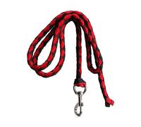 Baoblaze Corde Équestre Corde de Traction Corde de Laisse Corde de Dressage PP Facile à Tenir Attache Mousqueton Convient pour Animaux Chevaux Élevage Formatio, Rouge 3 mètres