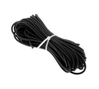 Baoblaze Cordon élastique Rond de 3 Mm, Cordon de Serrage pour Bottes, Pendentif, 10 M, Noir