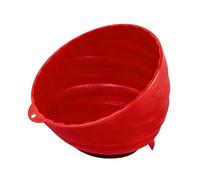 Baoblaze Coupelle Porte-écrous Organisateur Plateau à Boulons Bol à Pièces Courbées En Silicone Flexible Résistant Idéal pour Rangement Facile Adaptée Aux, Rouge