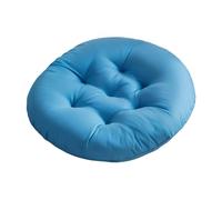 Baoblaze Coussin de Chaise Rond, Coussin de siège, de Chaise, de siège pour Jardin, Salon, dortoir, Bleu