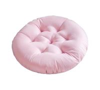 Baoblaze Coussin de Chaise Rond, Coussin de siège, de Chaise, de siège pour Jardin, Salon, dortoir, Rose