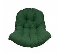 Baoblaze Coussin de Siège de Balançoire Imperméable Coussin Chaise Balançoire Ronde Coussin Panier Suspendu Coussin Fauteuil Rotin Rembourrage Moelleux en, Vert Foncé, Modèle Oxford Imperméable