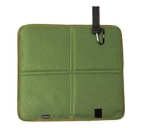 Baoblaze Coussin de siège Pliable Multifonctionnel avec Crochet Pratique, Accessoires de Confort en Tissu Oxford pour Pique-Nique et pêche, Vert