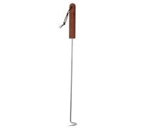 Baoblaze Crochet spatule à viande pour barbecue, accessoires de barbecue en acier inoxydable, crochet de spatule stable, crochet de spatule alimentaire pour retourner la viande de steak, 44 cm x 3,7