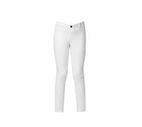 Baoblaze Culotte d'Équitation Enfant Pantalon Cavalière Pantalon de Cheval Pantalon d'Équitation Confort Respirant Mouvement Fluide Silhouette Soignée Adaptée, White, 130
