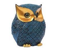 Baoblaze Décor de Statue de Hibou sur la Figurine Animal Accents de Figurine pour Le Bureau de Table de bibliothèque de Bureau