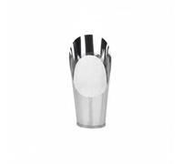 Baoblaze Désherbeur de Jardin Binette Truelle Outil à Main Acier Inoxydable Conception Compacte Précision de Geste pour Retirer, Grand, Pelle À Tamis en Acier Inoxydable