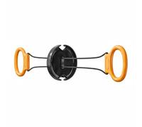 Baoblaze Développeur Pectoral Élastique Extenseur Poitrine Appareil de Musculation Traction Bras Dos Volant Contrôlé Structure PP Corde Convient à Exercices à , Orange Black