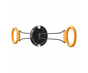 Baoblaze Développeur Pectoral Élastique Extenseur Poitrine Appareil de Musculation Traction Bras Dos Volant Contrôlé Structure PP Corde Convient à Exercices à , Orange Black