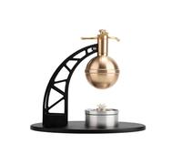 Baoblaze Dispositif Éducatif à Vapeur Modèle Moteur à Vapeur Maquette Bureau Jouet Scientifique Mécanique en Métal Fonctionnement Démonstration Rotation Adapté, Noir