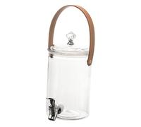 Baoblaze Distributeur de Boissons Pichet de Grande Capacité Équipé de Robinet Filtre Intérieur Design Transparent Modèle Portable Adapté à Fête Buffet Bureau, 2.3l