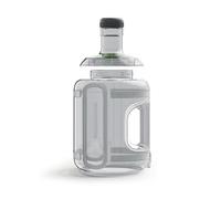 Baoblaze Distributeur d'Eau Portable Bidon Récipient Réservoir avec Robinet Polycarbonate Clair Étanche Poignée de Côté Couvercle à Vis Convient à Maison Cuisine Thé Convives Capacité, 11.3L