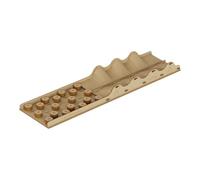 Baoblaze DIY Kit Parcours D'Obstacles Voiture Télécommandée Jouet Bois Rampes Séparables Support Présentation Finition Polie pour Enfants Collection Voitures É, 68x18x5,5cm