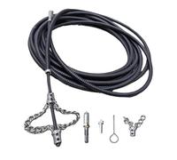 Baoblaze Drain Snake Ressort Déboucheur de Tuyau Câble Flexible Nettoyeur de Canalisation En Métal Robuste pour Retirer Les Blocages Adapté pour Cuisine Salle, 800 Cm