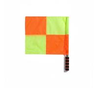 Baoblaze Drapeau Deligne Assistant Arbitre Football Indicateur Layette Manche Antidérapante Solide Matériau Polyester Acier Inoxydable Convient à l'Arbitrage Sportif Cours de Formation