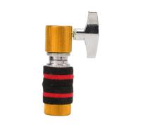 Baoblaze Embrayage de pour Batterie Hi Hat Attache de Cymbale Support de Cymbale Accessoire de Percussion Alliage de Zinc Résistant avec Corps Strié pour, Jaune