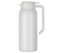 Baoblaze en Acier Inoxydable Carafe Isotherme Pichet Bouteille Distributeur Sous Vide Maintien Longue Durée Versement à Pression Usage Quotidien Adaptée au, color to 2, 1.5L