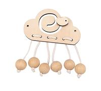 Baoblaze Ensemble D'Accessoires pour Tableau D'Activités Sensorielles En Bois, Perles
