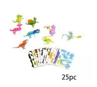 Baoblaze Ensemble de Casse-têtes Animaux En 3D, Jeu Ludique pour Enfants, 2 pièces